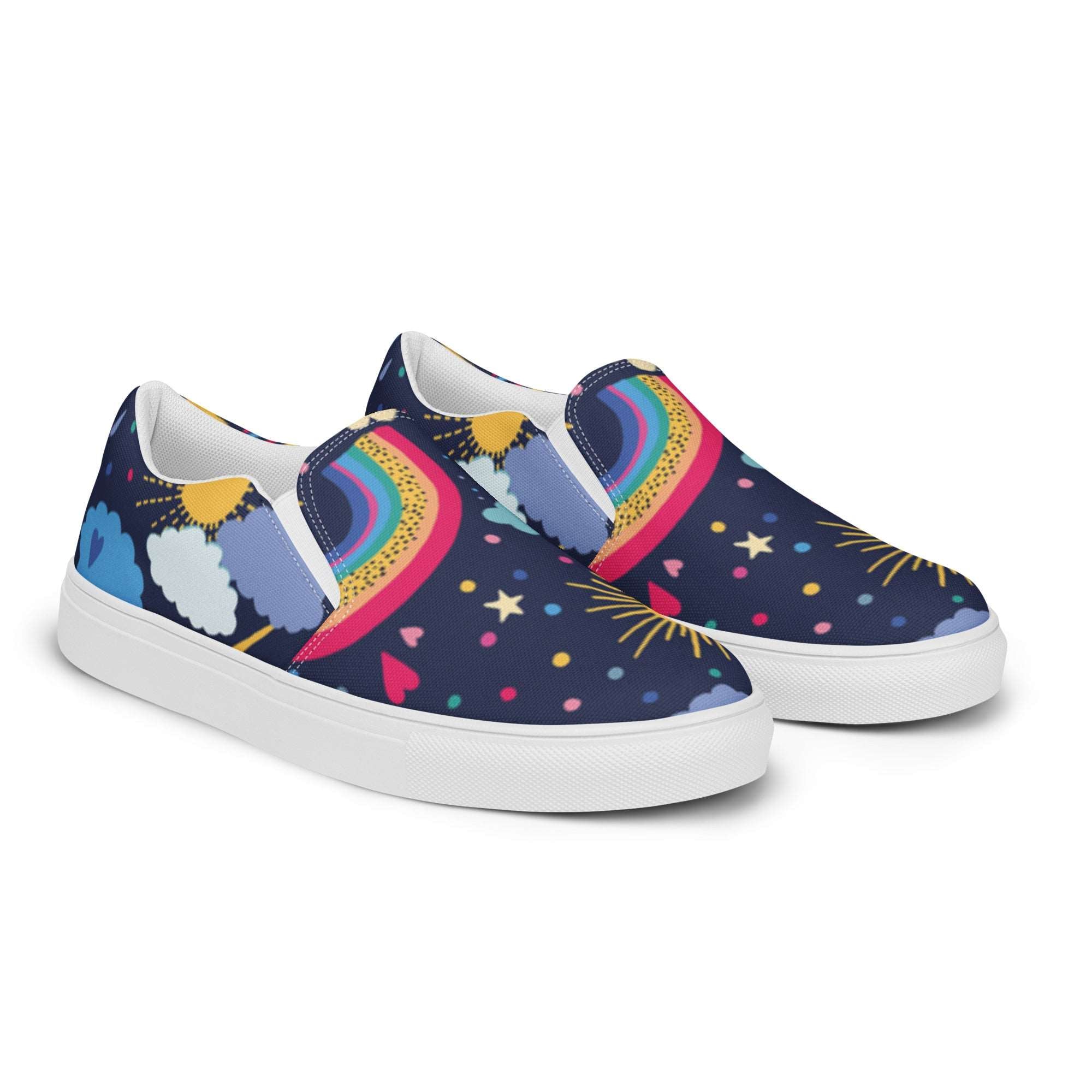 Cosmic Slip-on Canvas Sneakers
