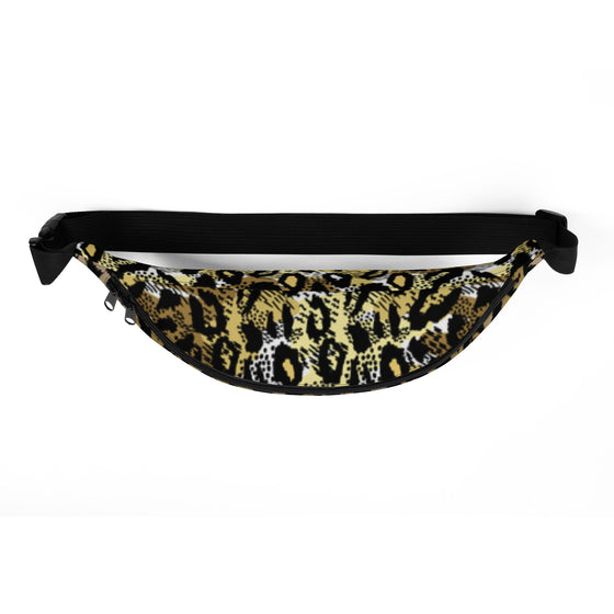 Leopard Black & Gold  Fanny Pack