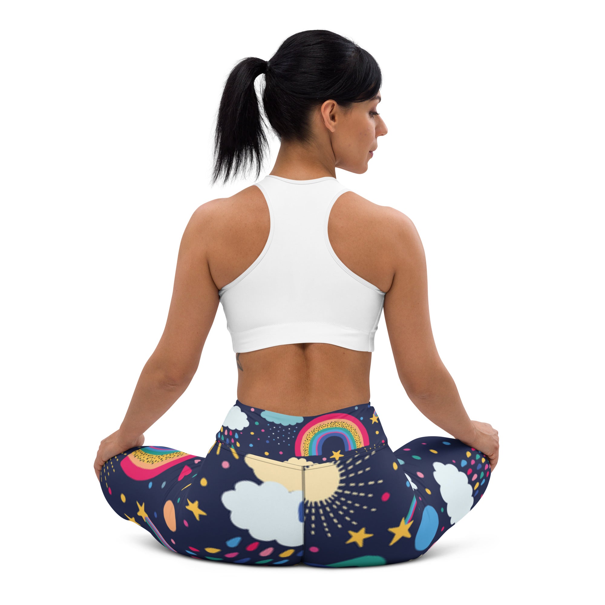 Celestial Cosmic Yoga Leggings