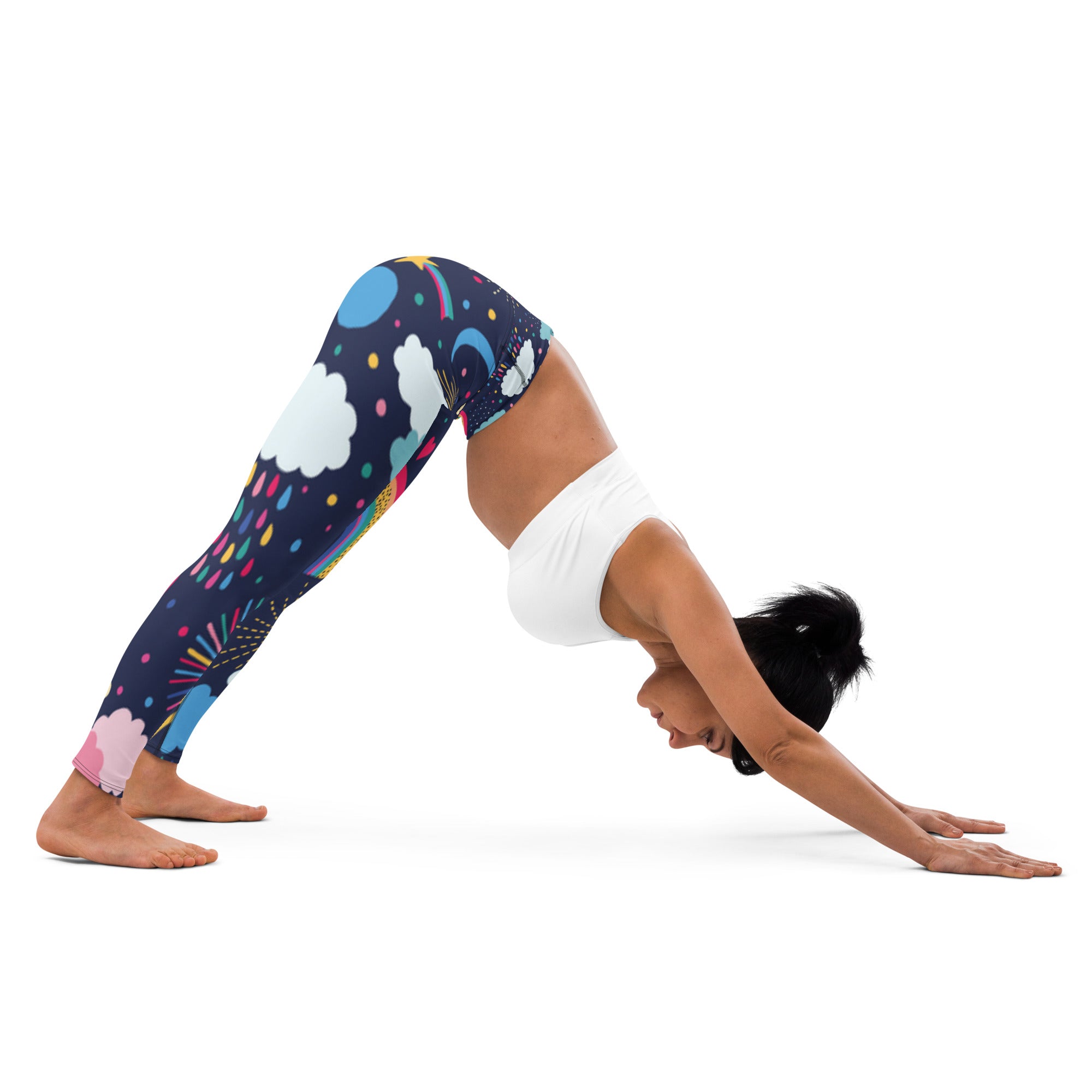 Celestial Cosmic Yoga Leggings