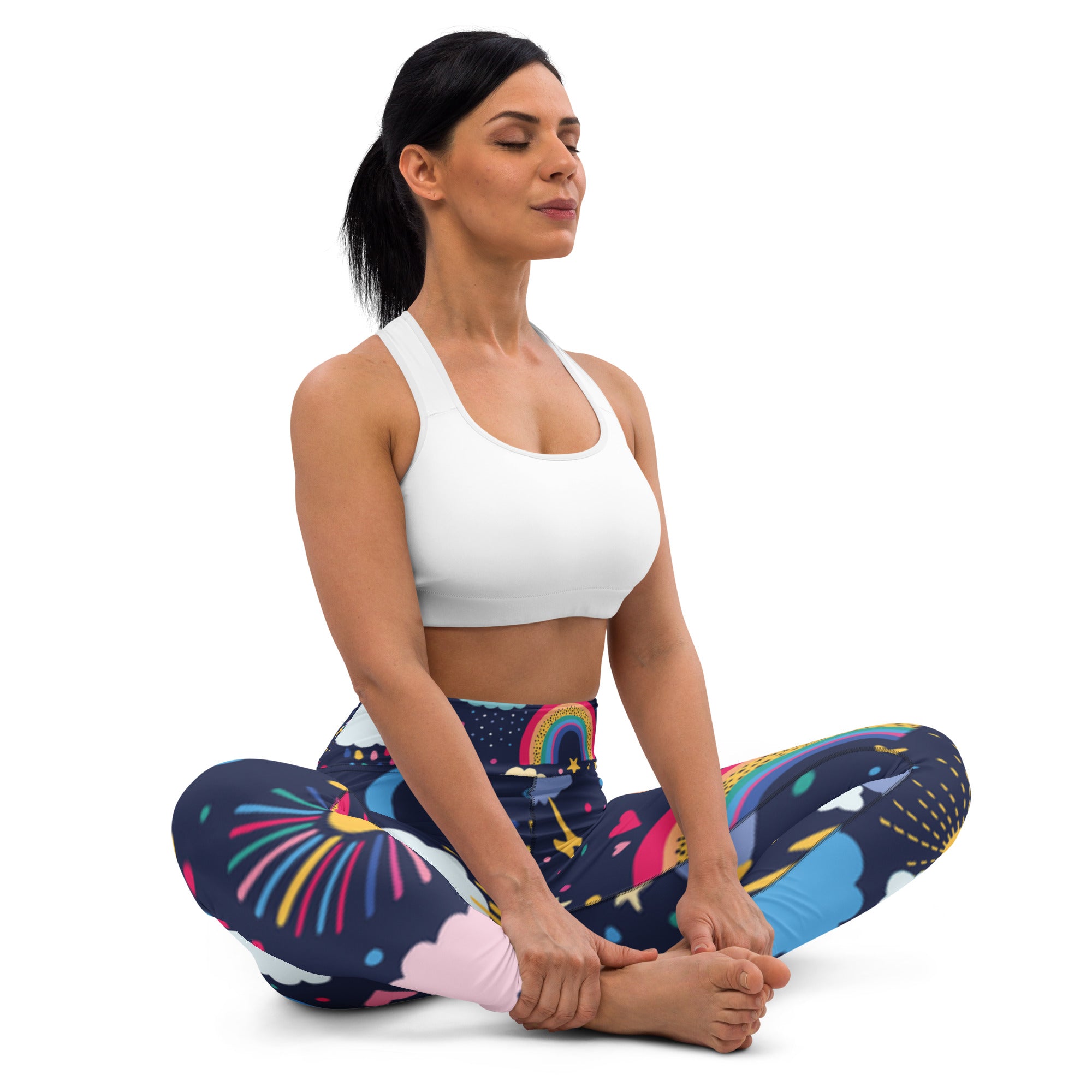 Celestial Cosmic Yoga Leggings